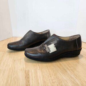 Romika Slip-on Leather Shoes Womens European 37‎ or U.S. 6.5